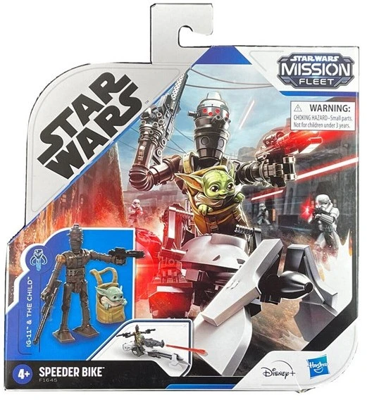 Hasbro Star Wars Mission Fleet figūrėlės Speeder Bike 5 vnt.