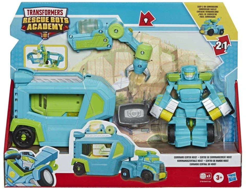 Transformers komandos centro keltuvo gelbėjimo robotų akademija Hasbro E7181