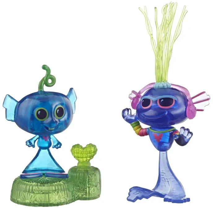 Moose Hasbro Trolls World Tour figūrėlės Techno Reef 2 vnt.