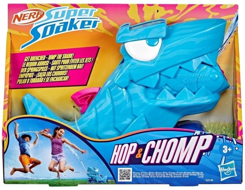 Hasbro Vandens žaislas Nerf Super Soaker Hop&Chomp