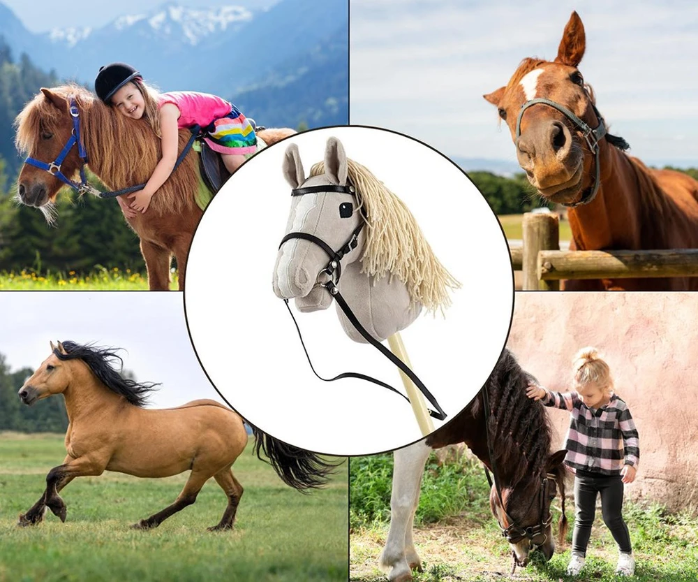 Milly Mally Koń Hobio arkliukas šviesiai pilkas