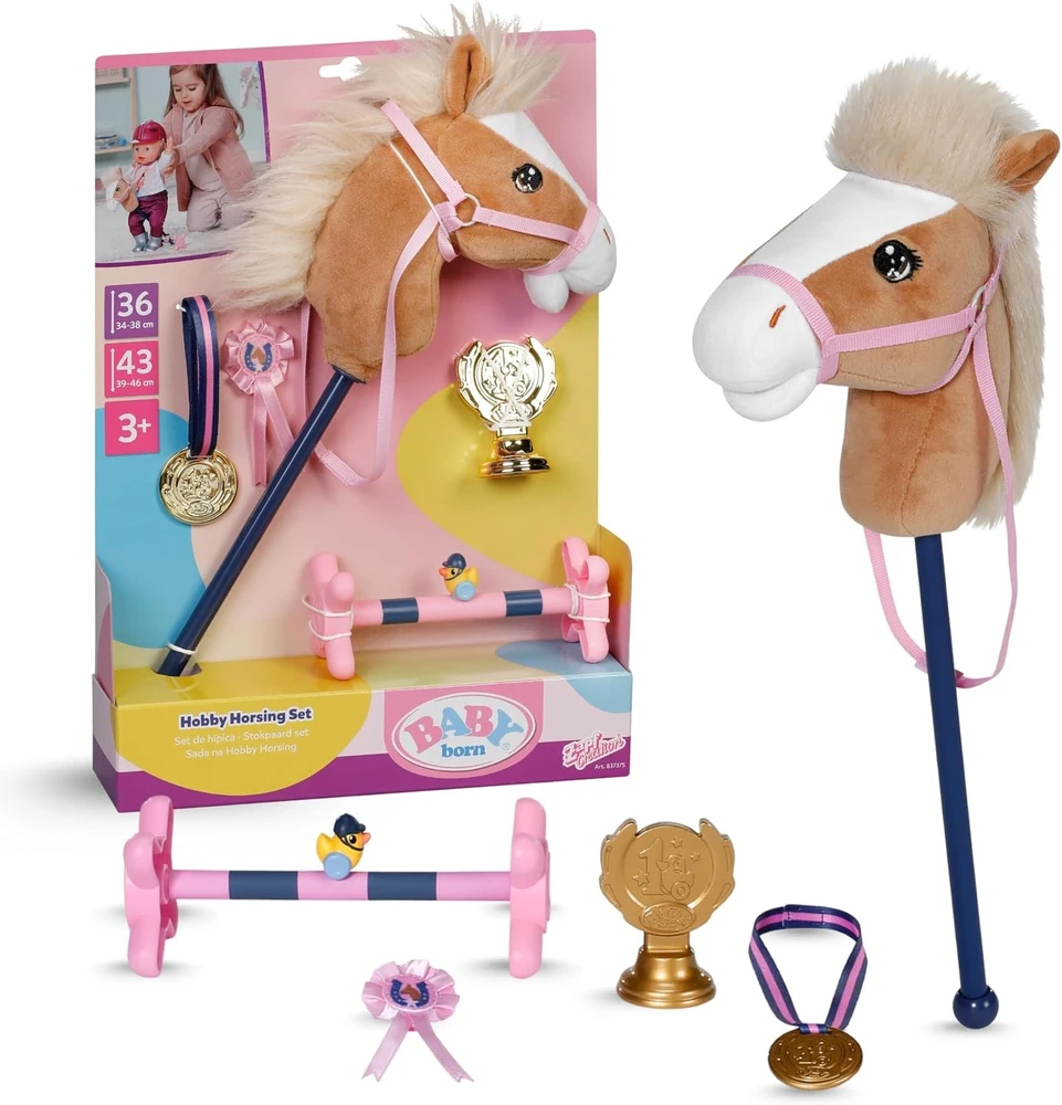 Zapf Rinkinys Lėlių arkliuko rinkinys „Baby Born“ lėlėms, 43 ir 36 cm