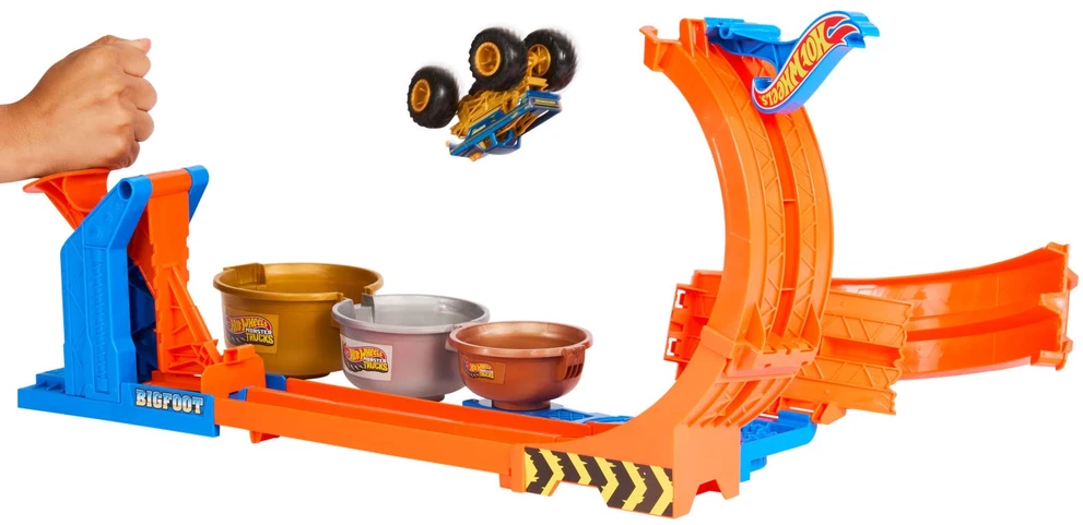 Mattel HOT WHEELS MONSTER TRUCKS rinkinys – Trofėjų iššūkis (JBX64)