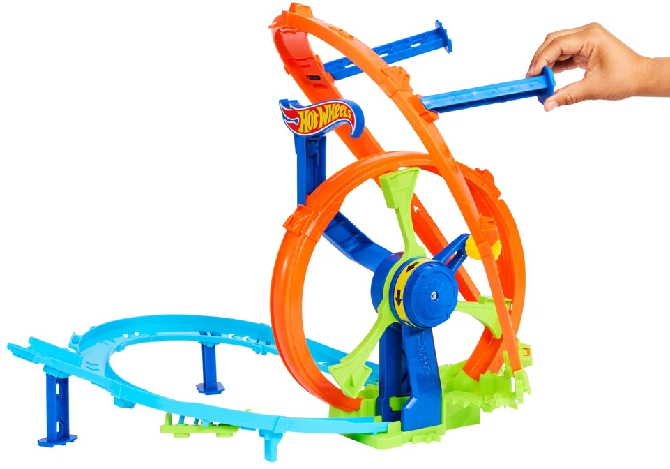 Hot Wheels JBX65 greitas paleidimas ir kilpa
