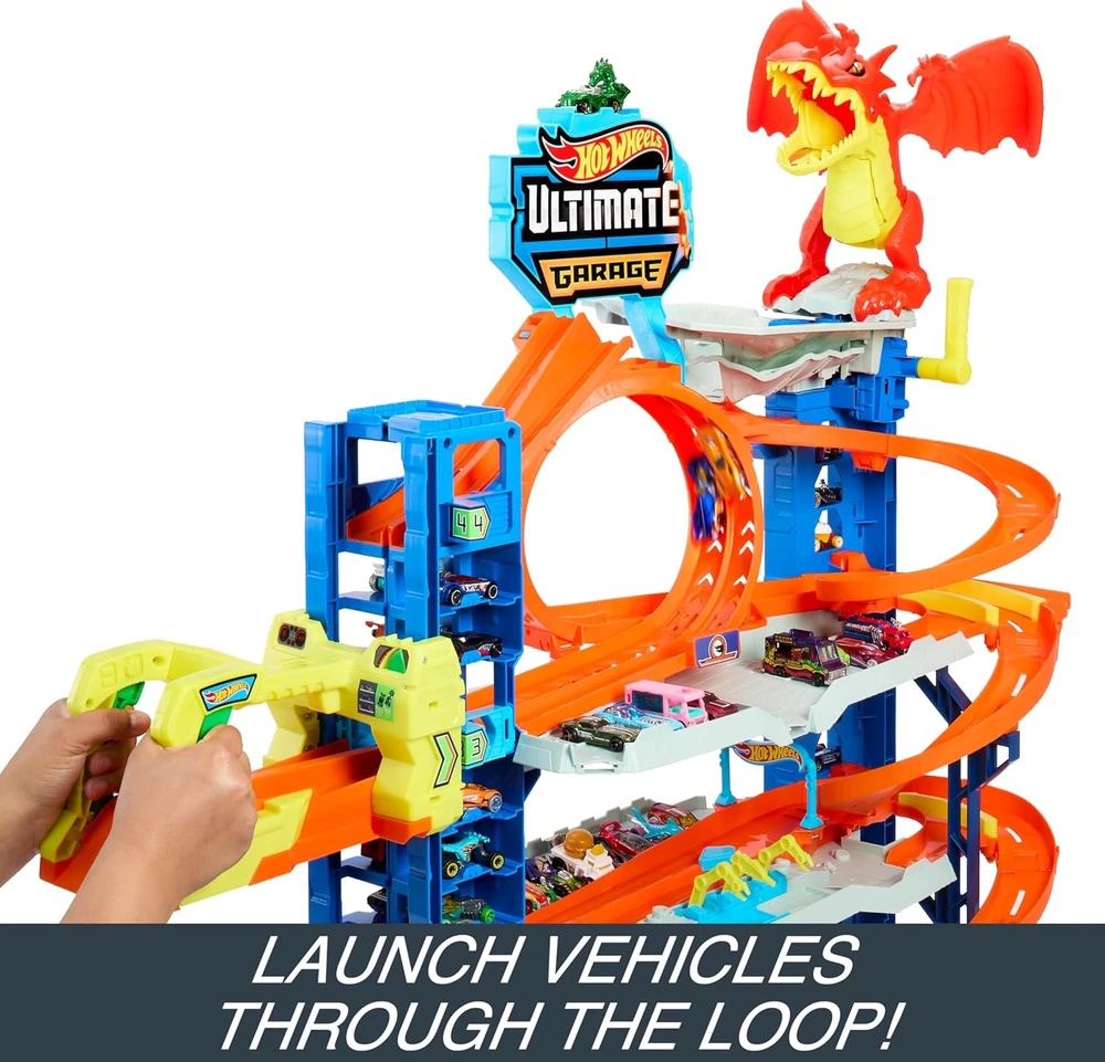 Hot Wheels City žaidimų rinkinys - Didysis garažas
