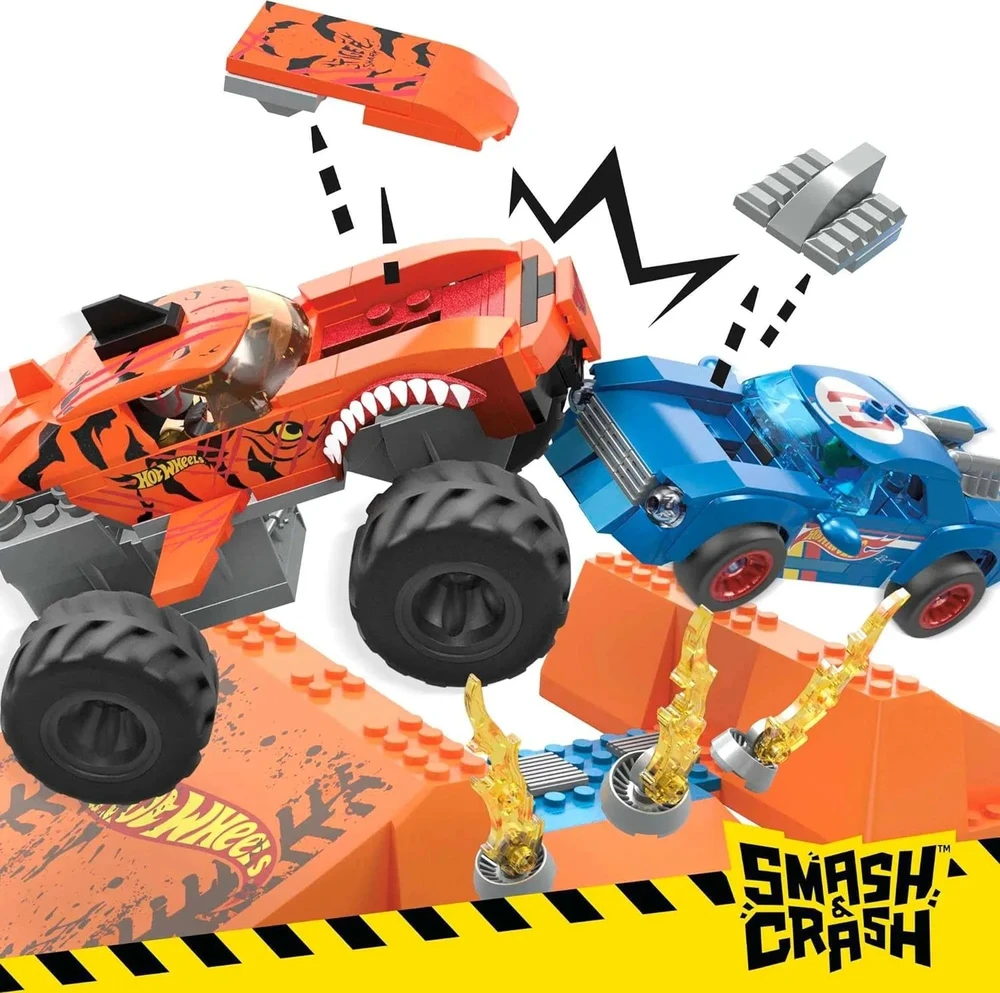 Mattel Mega Construx konstruktorius Hot Wheels „Susidūrimas“