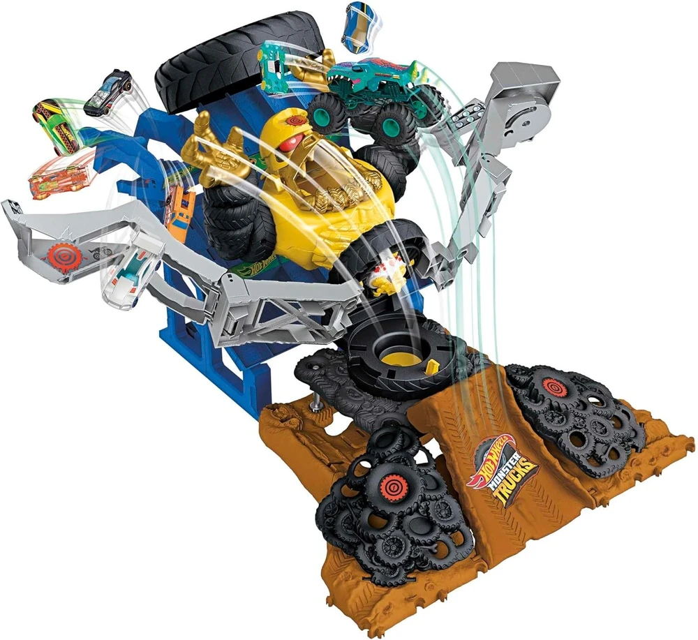 Hot Wheels Monster Trucks Wrex VS Crushzilla HPR47