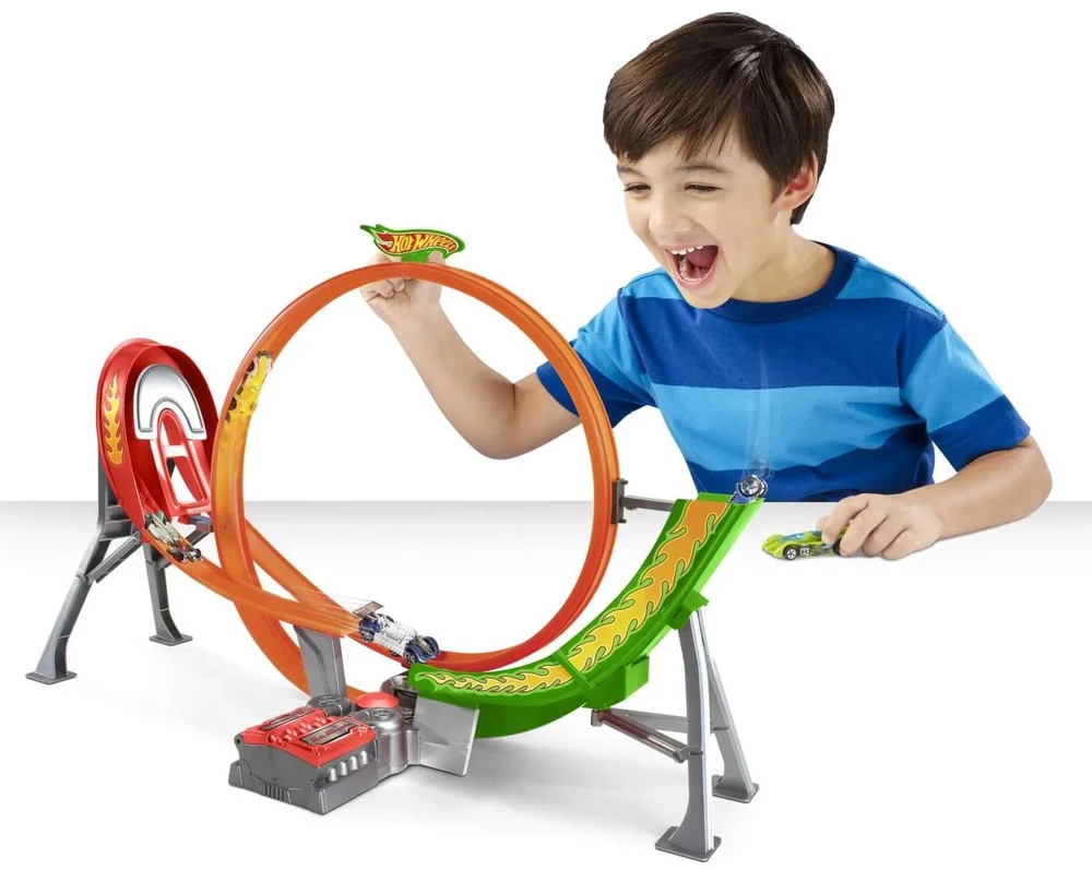 „Hot Wheels“ lenktynių trasa „Power Shift“ FCF18
