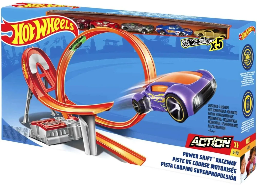 „Hot Wheels“ lenktynių trasa „Power Shift“ FCF18