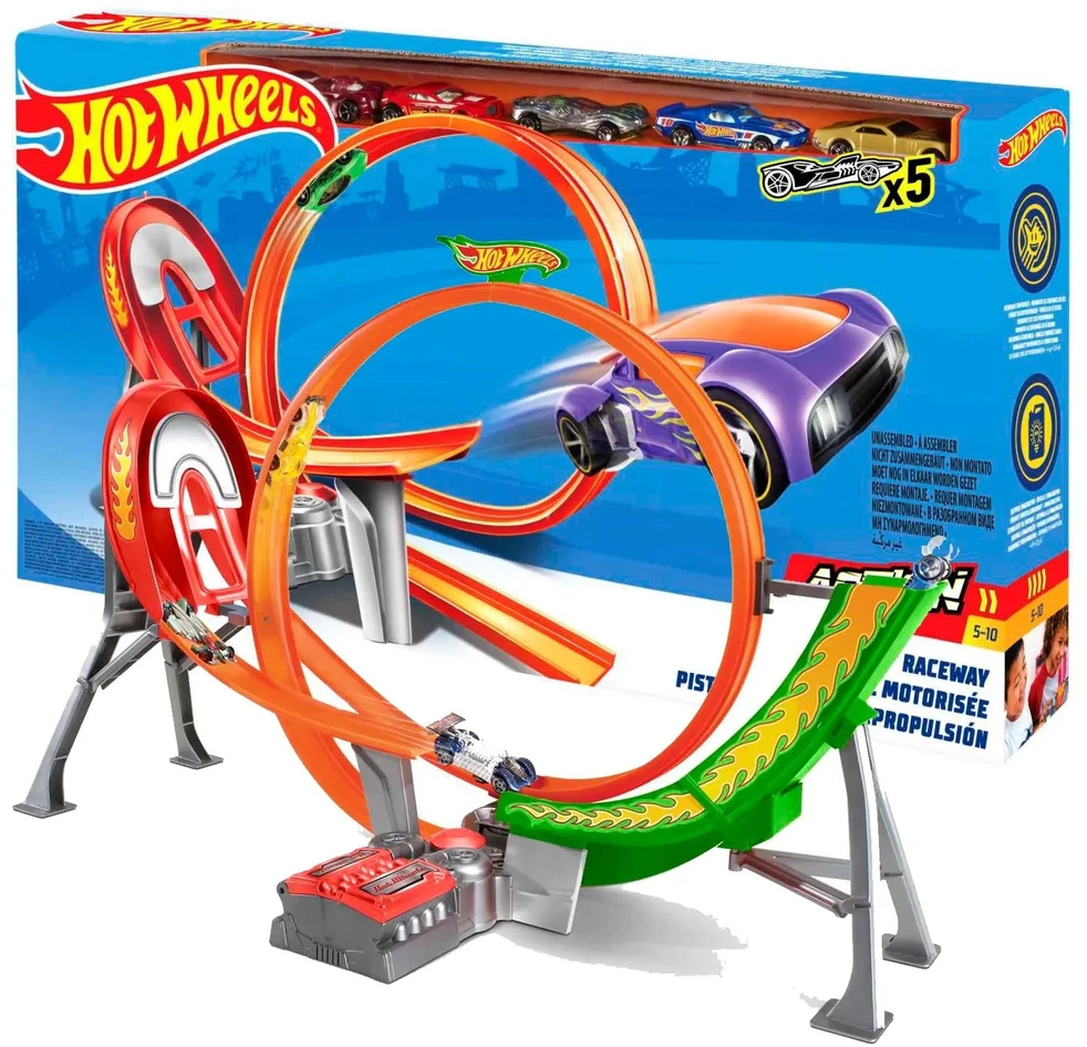 „Hot Wheels“ lenktynių trasa „Power Shift“ FCF18