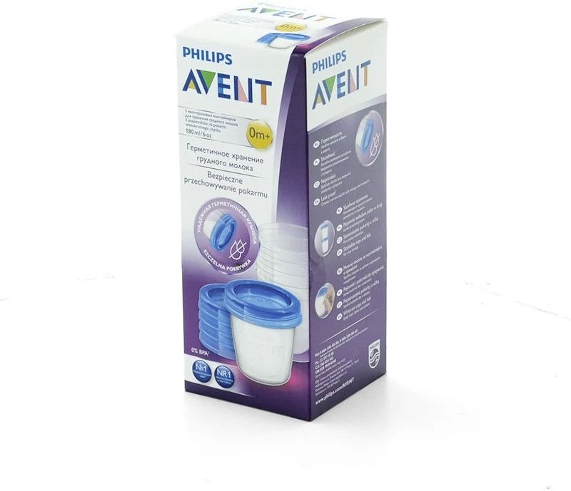 Philips AVENT SCF619/05 talpyklos per 180 ml + dangteliai