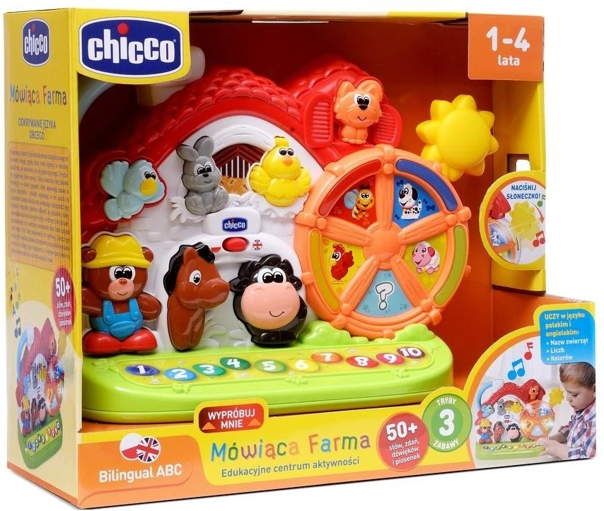 Žaislas kūdikiams Interaktyvus žaislas Kalbantis ūkis, Chicco