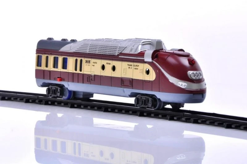 Interaktyvus elektrinis žaislinis traukinio rinkinys Fenfa 1601B 1:87 mastelis