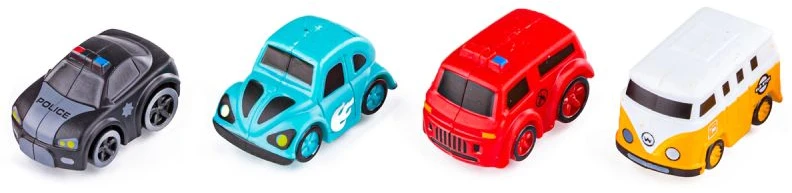 Interaktyvus kliūčių trasa su gelbėjimo automobiliais ir nusileidimo taku