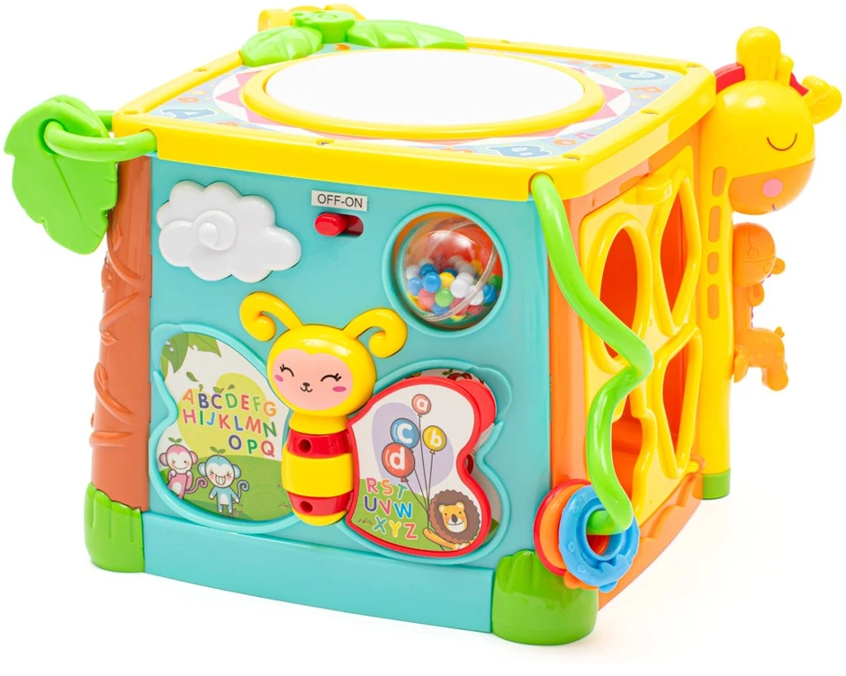 Interaktyvus muzikinis edukacinis žaislas kubas Baby Mix