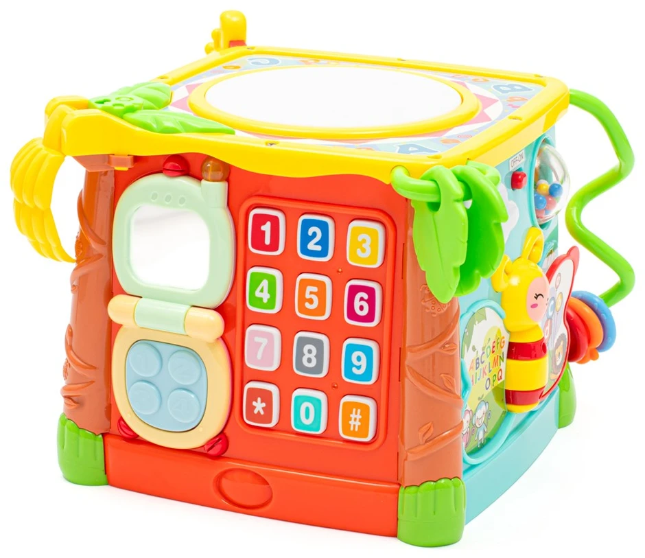 Interaktyvus muzikinis edukacinis žaislas kubas Baby Mix