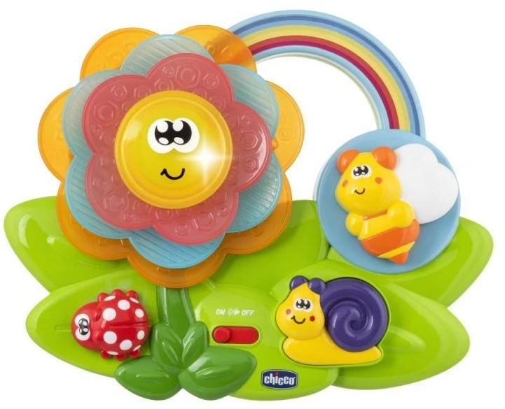 Interaktyvus sensorinis žaislas gėlė Chicco