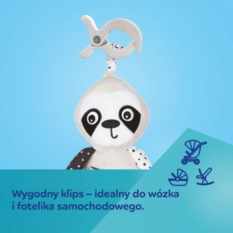 CANPOL BABIES interaktyvus sensorinis žaislas, BabiesBoo SLOTH, 68/090