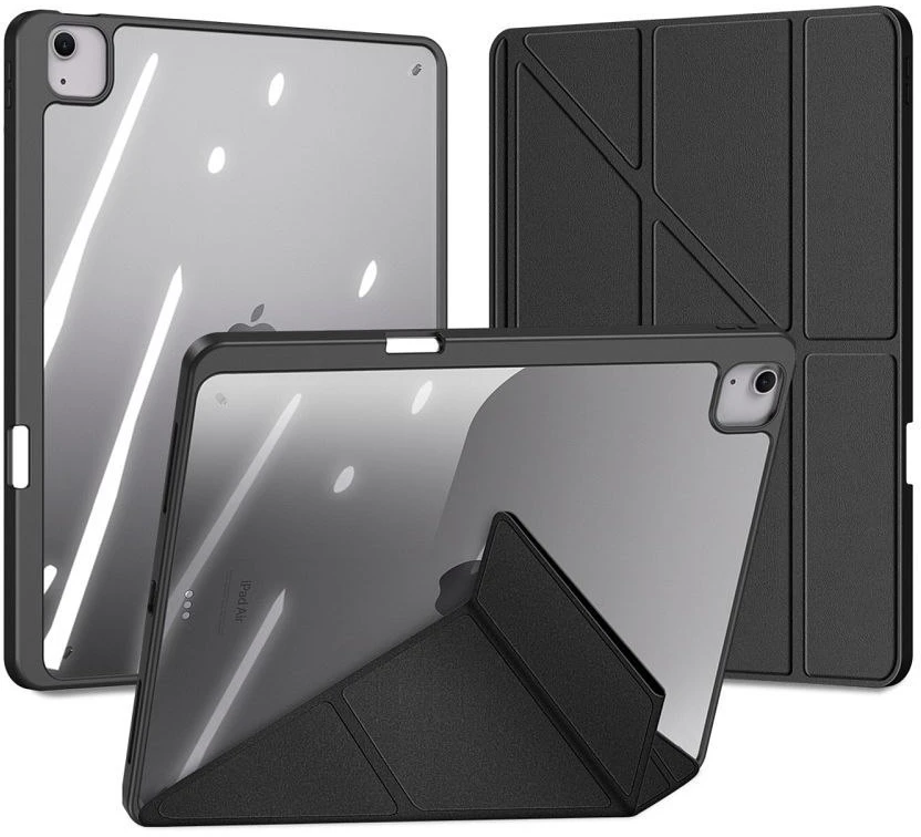 DUX DUCIS dėklas MAGI su pieštuko laikikliu iPad Air 13 (2024) juodas