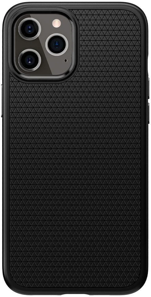 Spigen Liquid Air dėklas skirtas Apple iPhone 12 Pro / 12, spalva - Matte Black