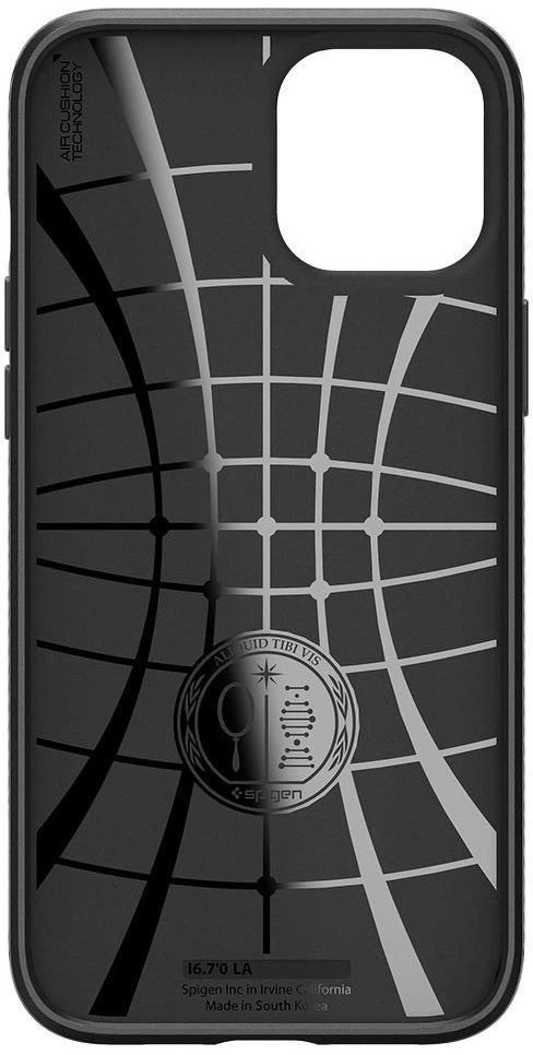 Spigen Liquid Air dėklas skirtas Apple iPhone 12 Pro / 12, spalva - Matte Black