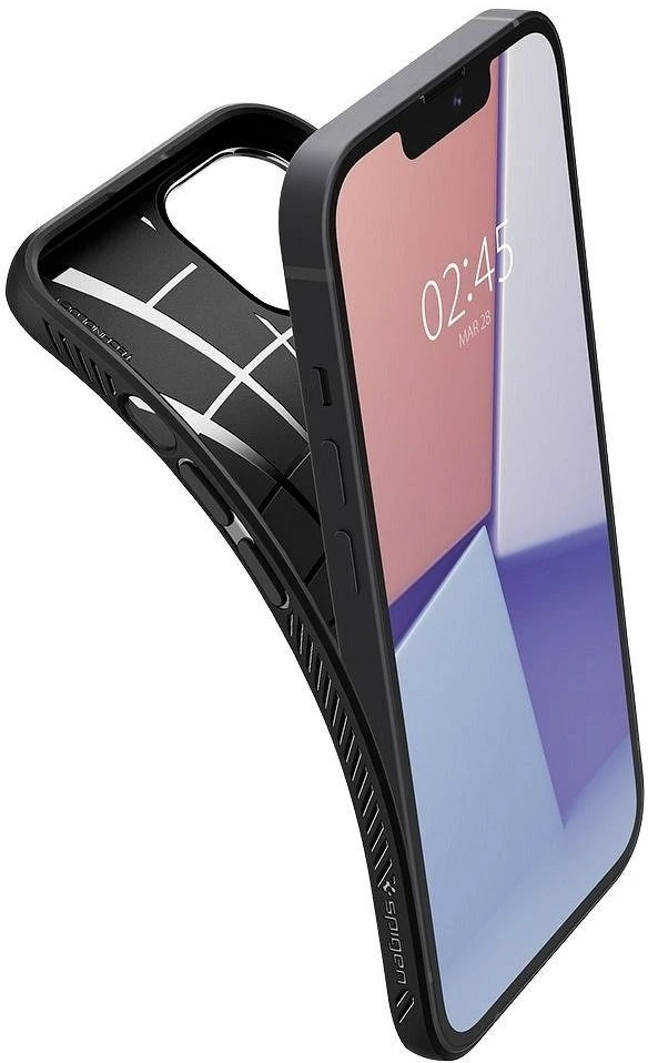 Spigen Liquid Air dėklas skirtas Apple iPhone 13, spalva - Matte Black