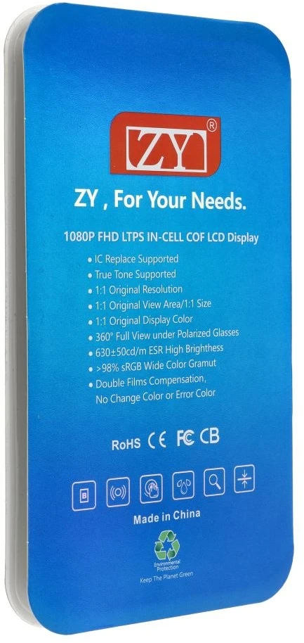LCD ekranas iPhone 14 su skaitmeniniu keitikliu, juodas (ZY-LTPS), perkeliamas IC
