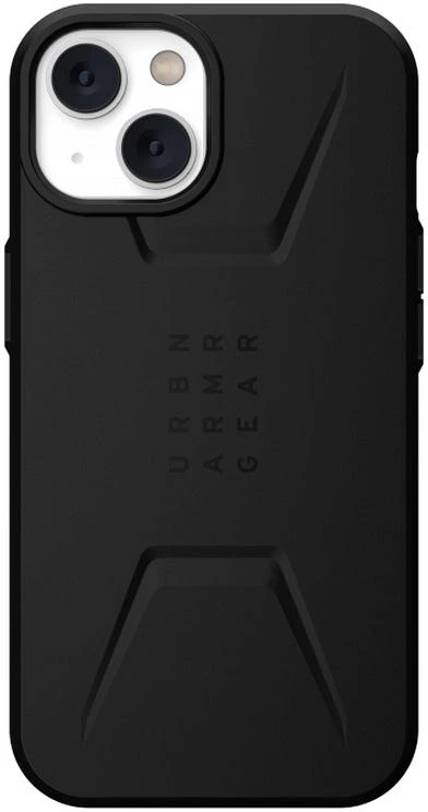 UAG Urban Armor Gear dėklas CIVILIAN, suderinamas su „MagSafe“, skirtas IPHONE 14 Plus, juodas
