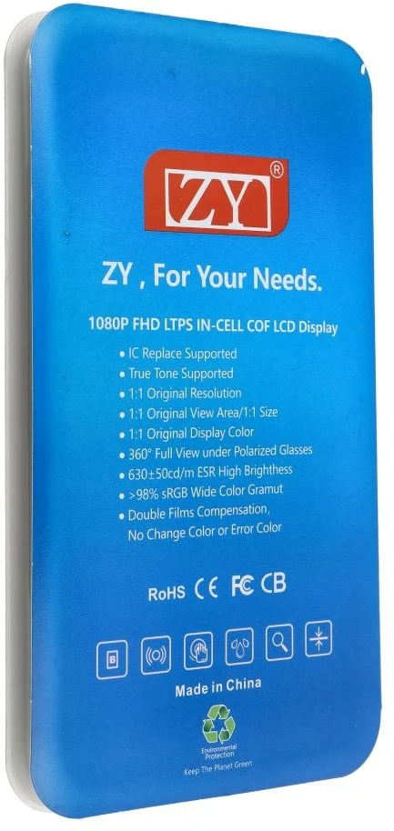 LCD ekranas iPhone 14 Plus su skaitmeniniu keitikliu, juodas (ZY-LTPS), perkeliamas IC