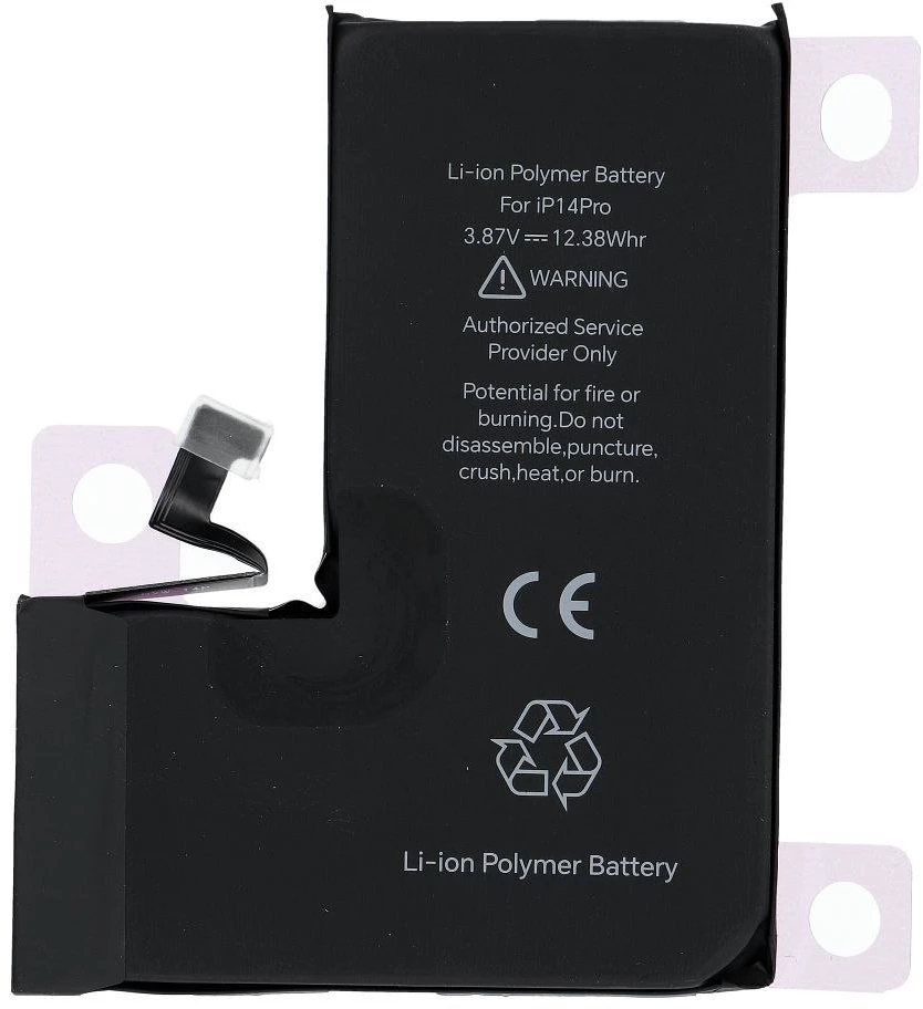 JCID diagnozuojama (naudota) „iPhone 14 Pro“ baterija 3200 mAh (standartinė talpa)