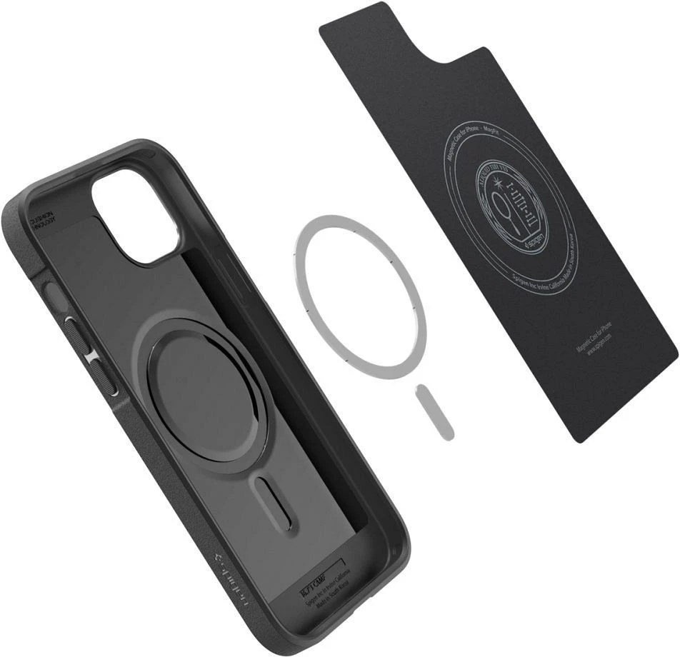 Spigen Core Armor Mag MagSafe - dėklas skirtas Apple iPhone 15 Plus Matte Juodas