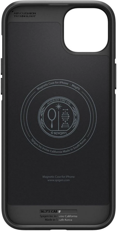 Spigen Core Armor Mag MagSafe - dėklas skirtas Apple iPhone 15 Plus Matte Juodas