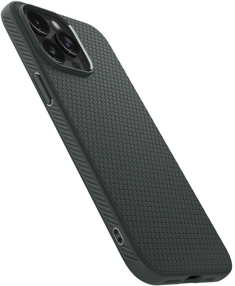 Spigen dėklas LIQUID AIR skirtas Apple iPhone 15 Pro Max abyss žalias