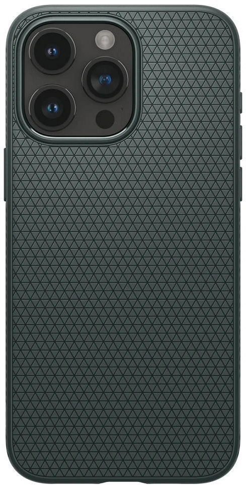 Spigen dėklas LIQUID AIR skirtas Apple iPhone 15 Pro Max abyss žalias