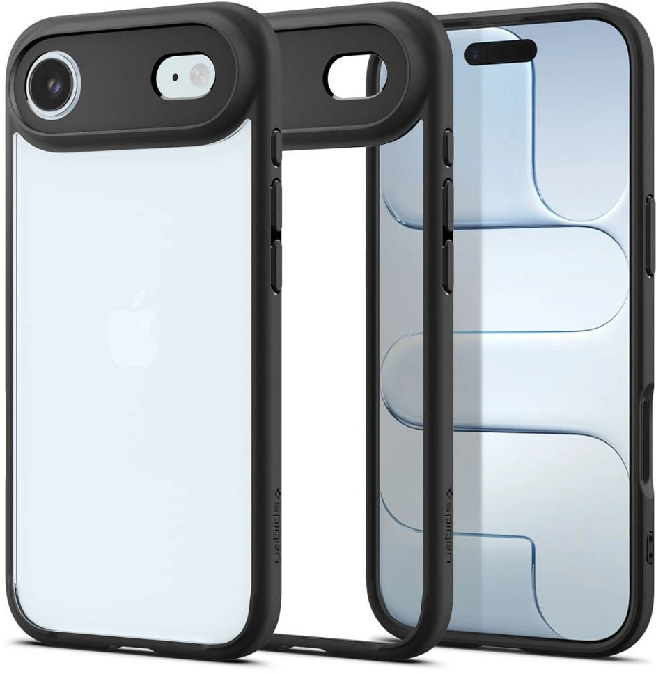 Dėklas Spigen Ultra Hybrid, matte juodas - iPhone Air