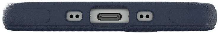 ZAGG dėklas LUXE SNAP, suderinamas su „MagSafe“, skirtas IPHONE 17 Air, tamsiai mėlynas