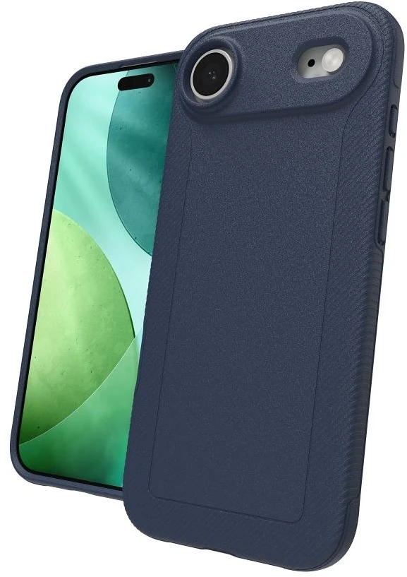 ZAGG dėklas LUXE SNAP, suderinamas su „MagSafe“, skirtas IPHONE 17 Air, tamsiai mėlynas