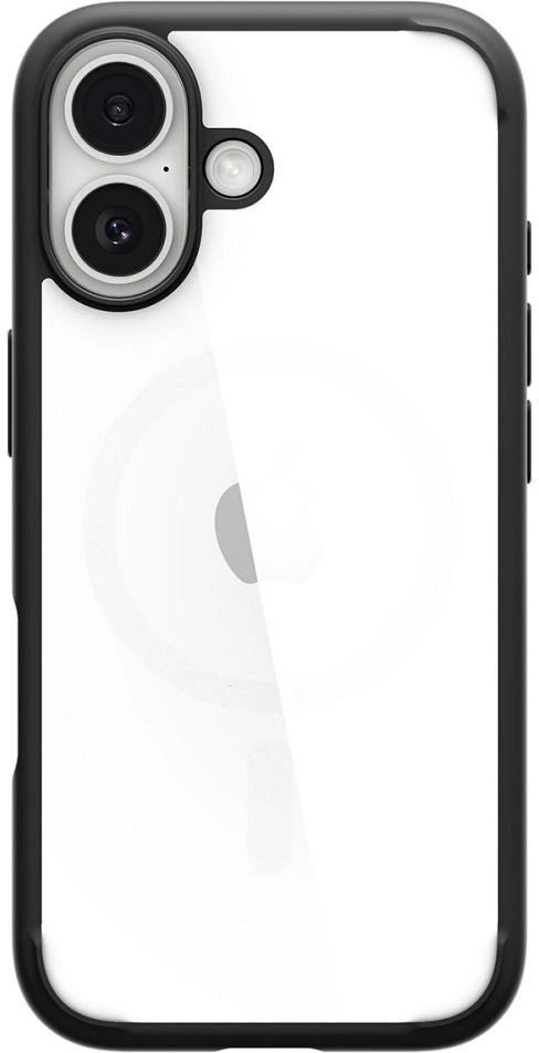 Dėklas Spigen Ultra Hybrid, matte juodas - iPhone 17