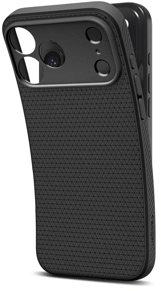 Dėklas SPIGEN case LIQUID AIR for IPHONE 17 Pro matte juodas