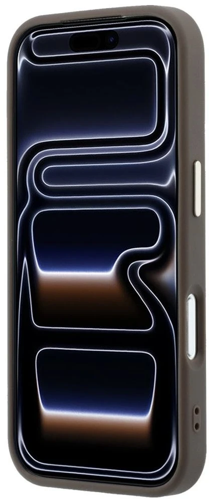 Dėklas Guess 4G & Big Strass Logo Case, skirtas iPhone 17 Pro Max / 18 Pro Max – ruda