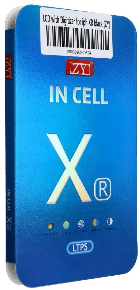 LCD ekranas iPhone Xr su skaitmeniniu keitikliu, juodas (ZY-LTPS)