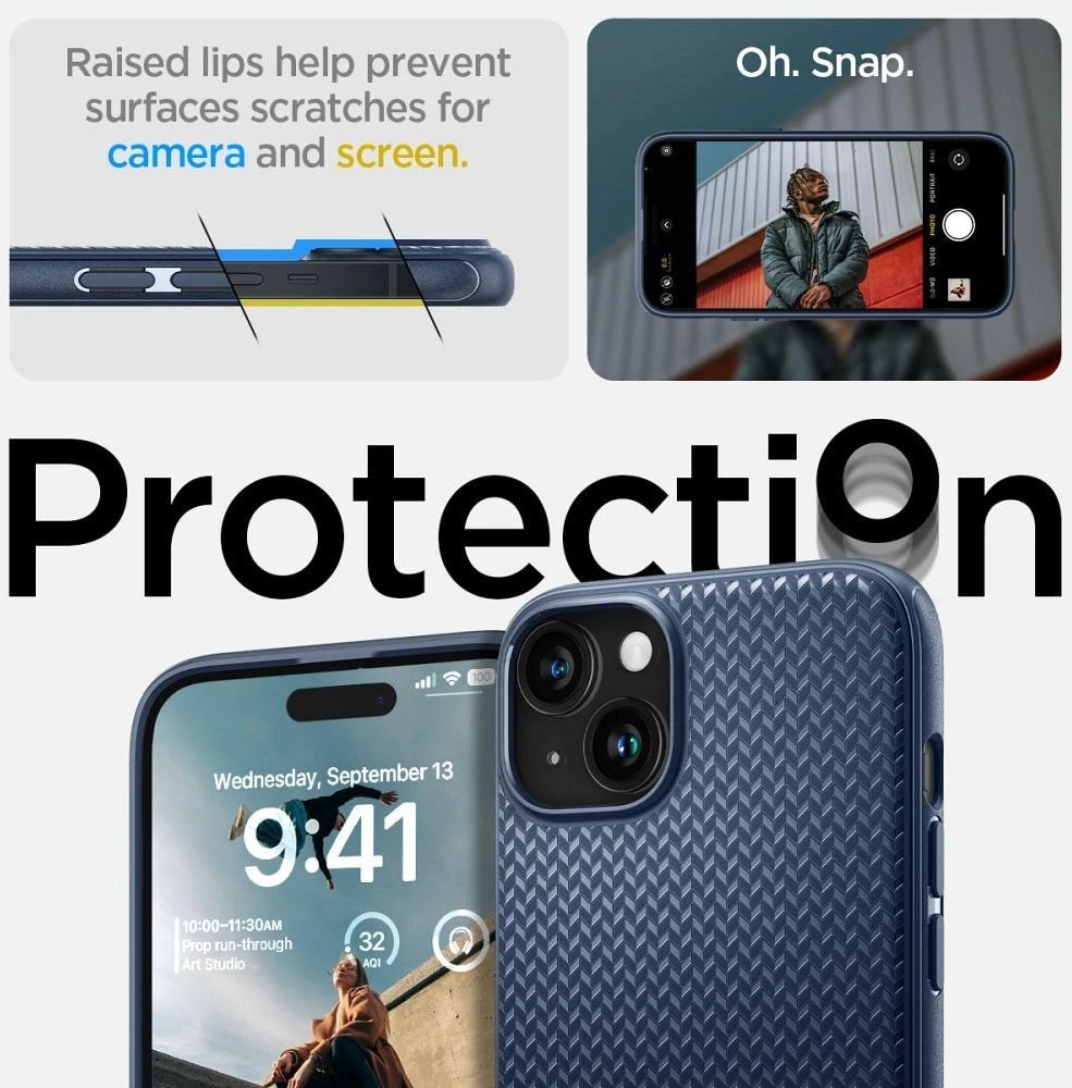 Spigen Mag Armor (MagFit) dėklas skirtas Apple iPhone 15 Plus, spalva - Matte Black