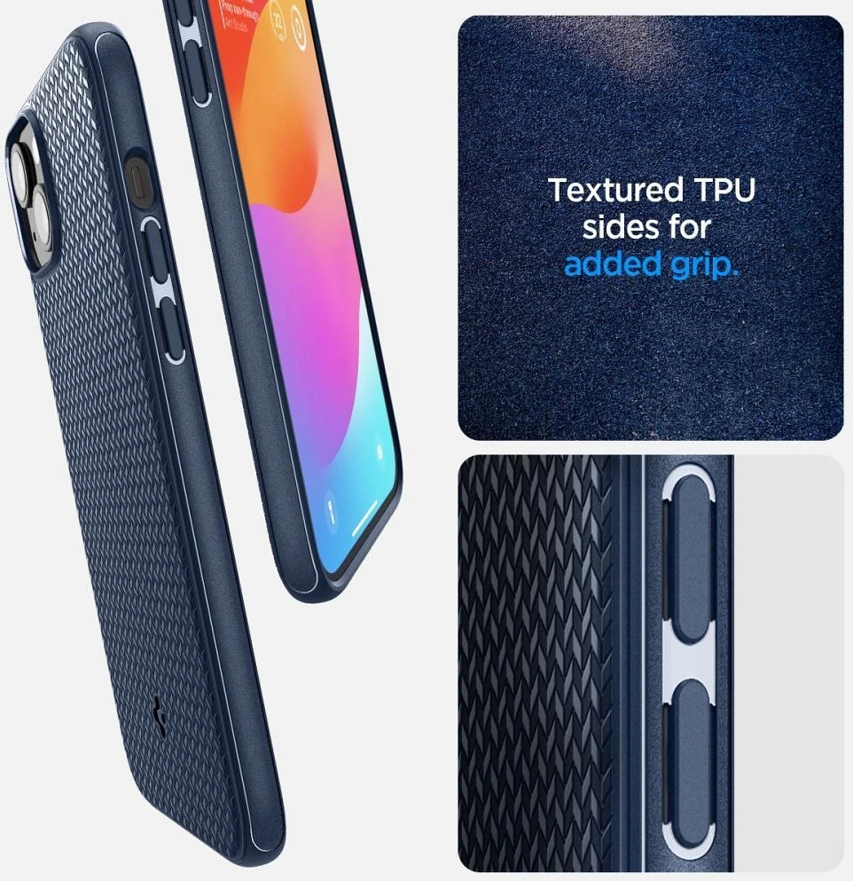 Spigen Mag Armor (MagFit) dėklas skirtas Apple iPhone 15 Plus, spalva - Matte Black