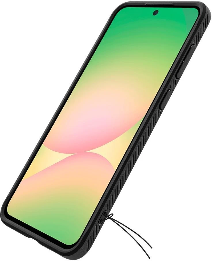 Spigen Rugged Armor, matinis dėklas telefonui juodos spalvos – Samsung Galaxy A56 5G