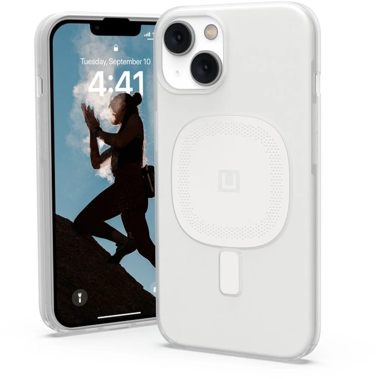 UAG Urban Armor Gear dėklas LUCENT 2.0 [U], suderinamas su „MagSafe“, skirtas IPHONE 14 Plus, zefyro spalvos