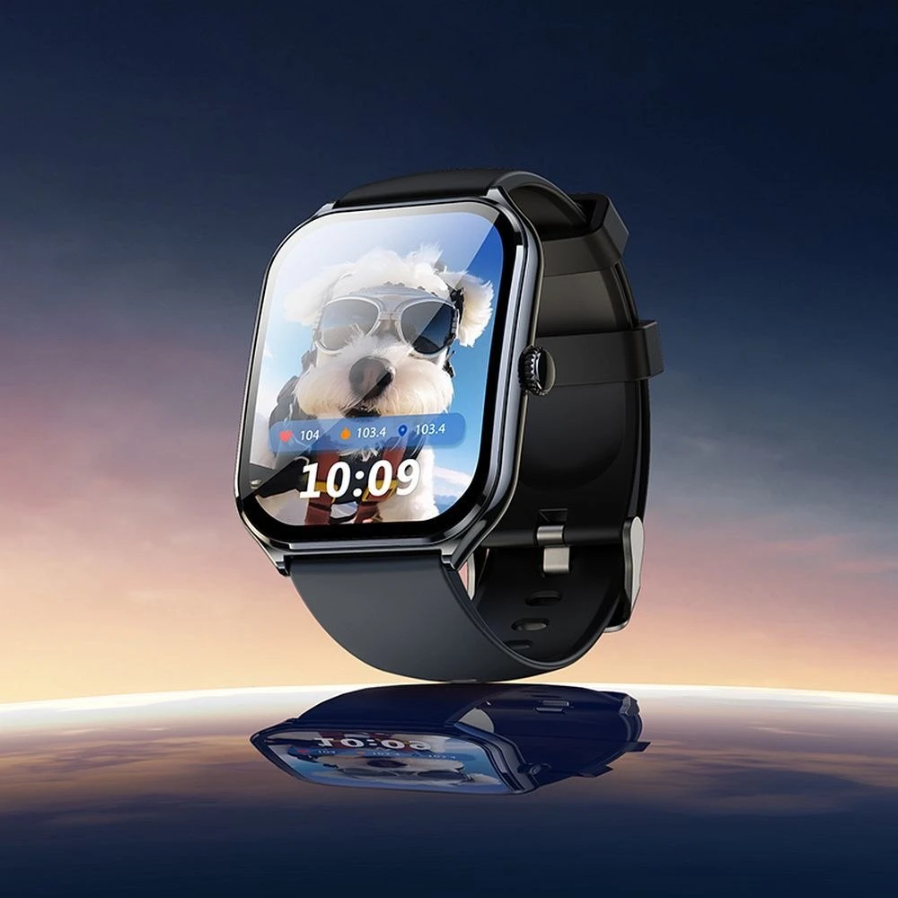 Išmanusis laikrodis Hoco 1,96" AMOLED IP67 with call function Y28 juodas