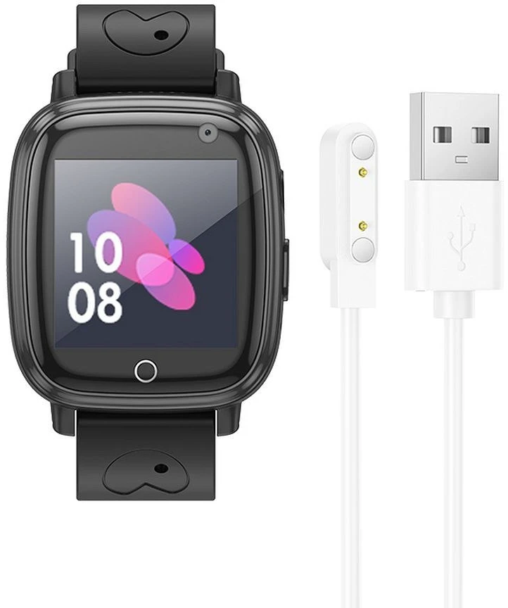 Išmanusis laikrodis for kids Hoco 1,44" 2G with call function Y100 juodas