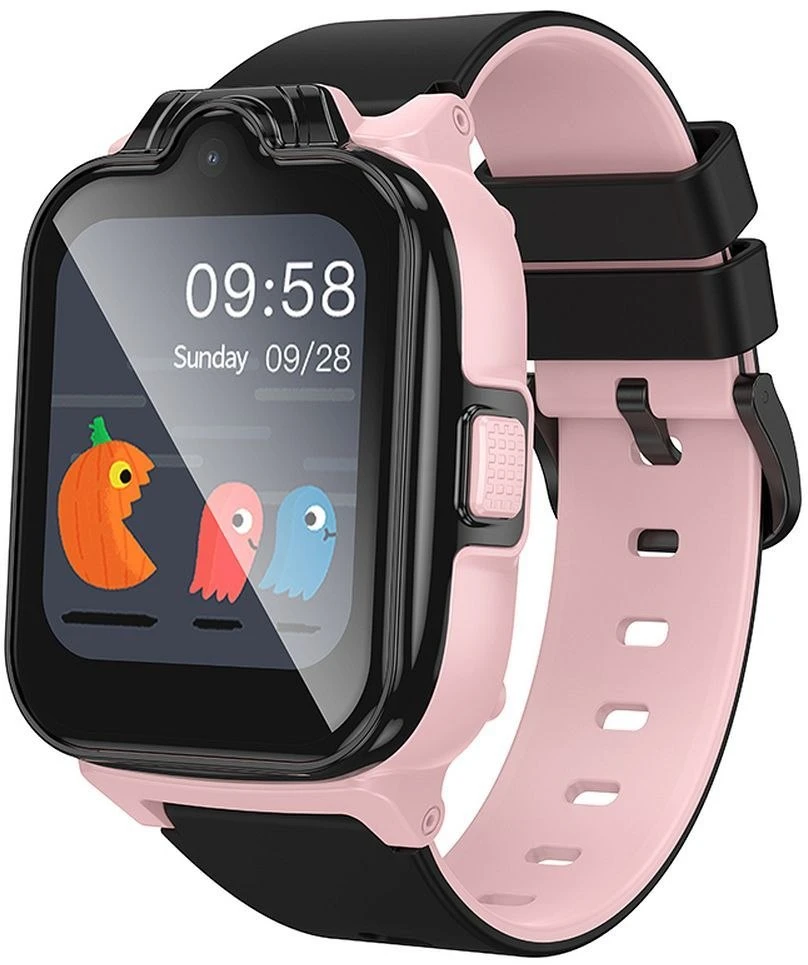 Išmanusis laikrodis vaikams Hoco 1,69" 4G GPS su skambinimo funkcija Y104 rožinis