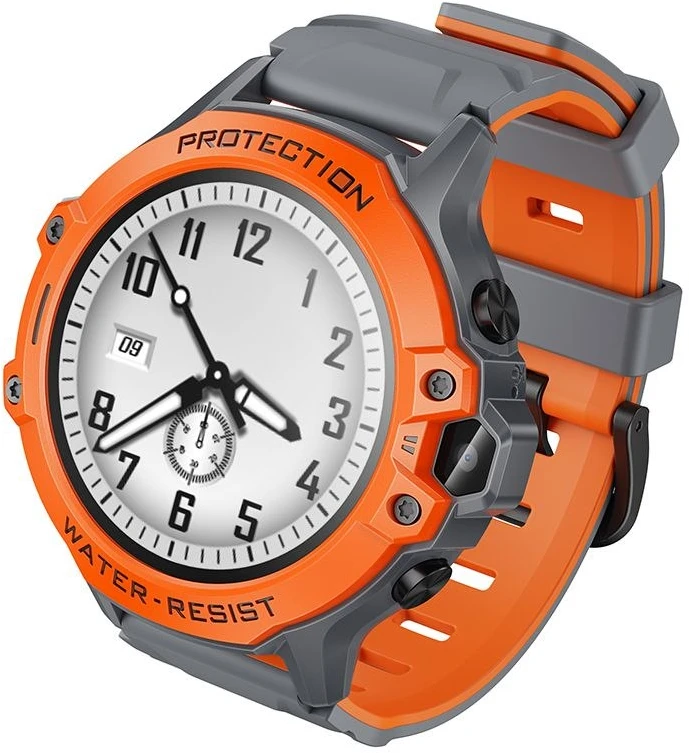 Išmanusis laikrodis for kids Hoco 1,28" 4G GPS with call function Y107 oranžinis