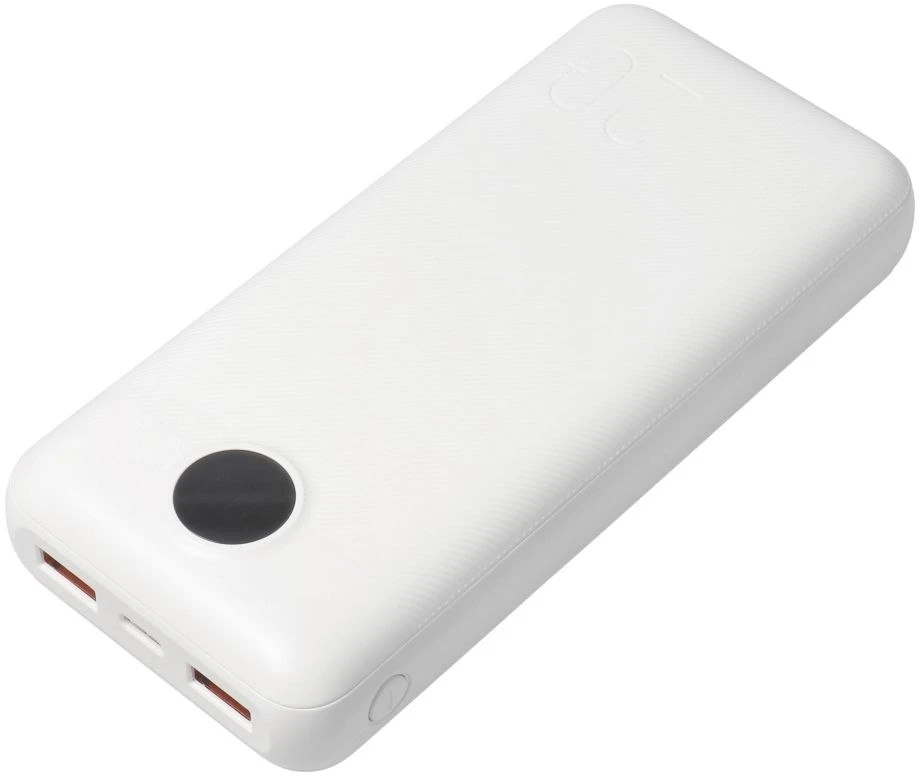Powerbank Veger L20S (VP2039PD / W2039PD) PD QC3.0 2A 20W 20000 mAh baltas
